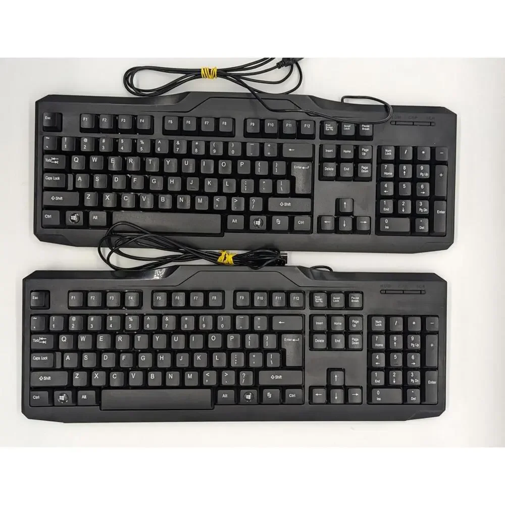 X2 iMicron Stilish 104-key English Computer Keyboard Usb Wired black KB-US9451